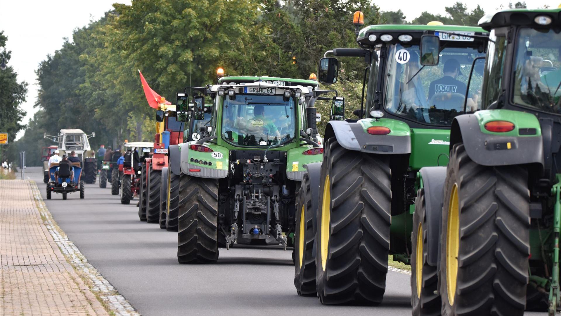 Ausfahrt Treckertreffen 2023