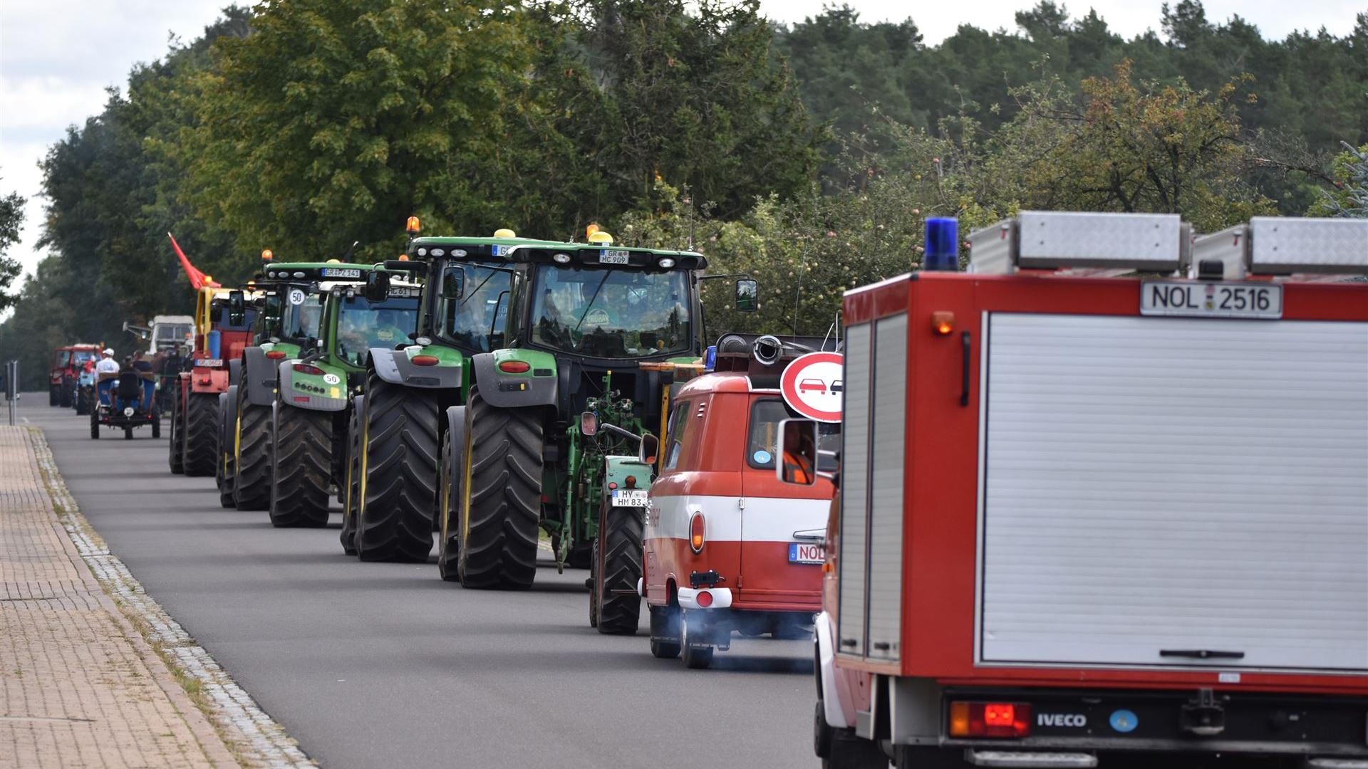 Ausfahrt Treckertreffen 2023