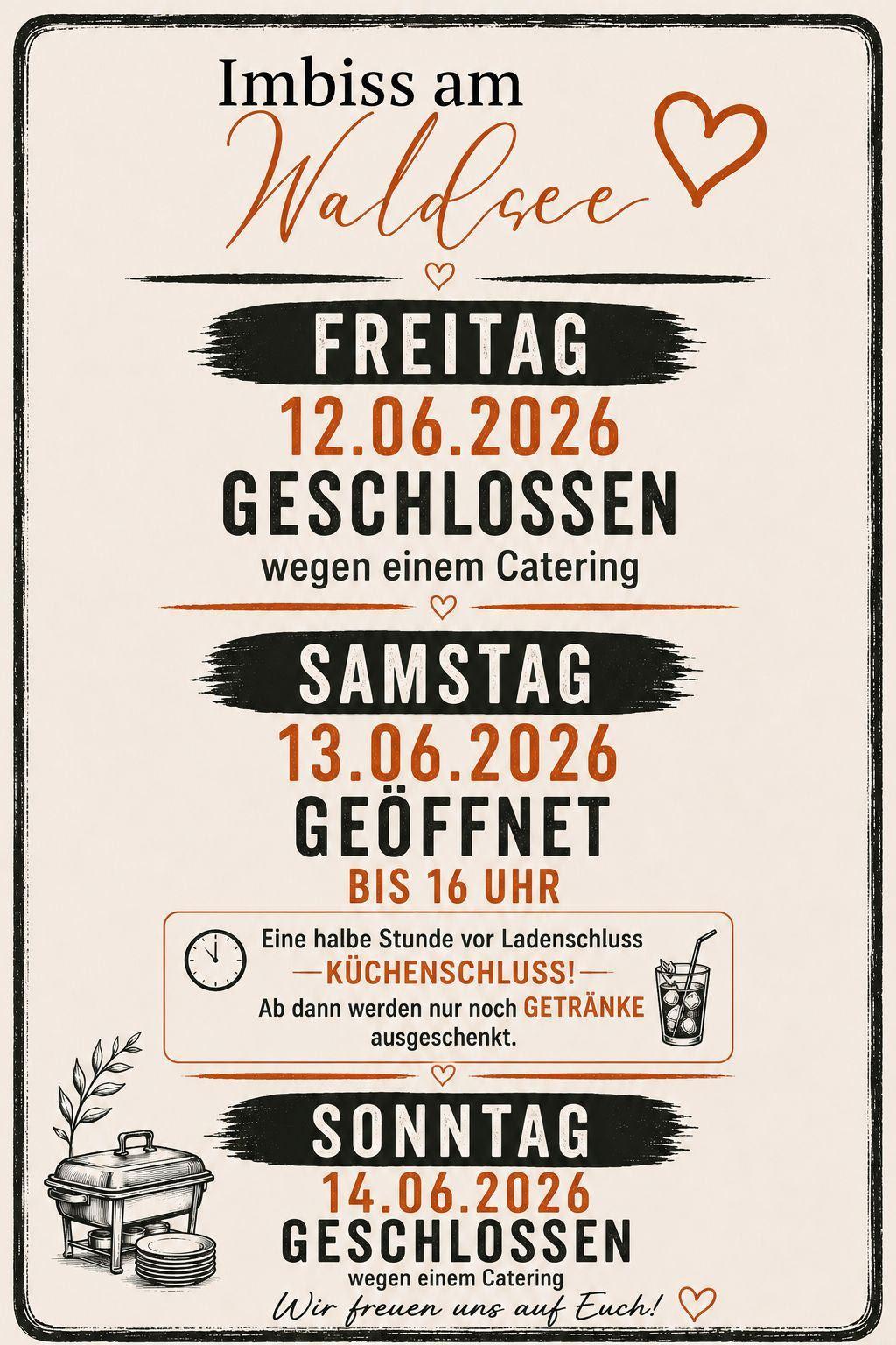 Imbiss geschlossen