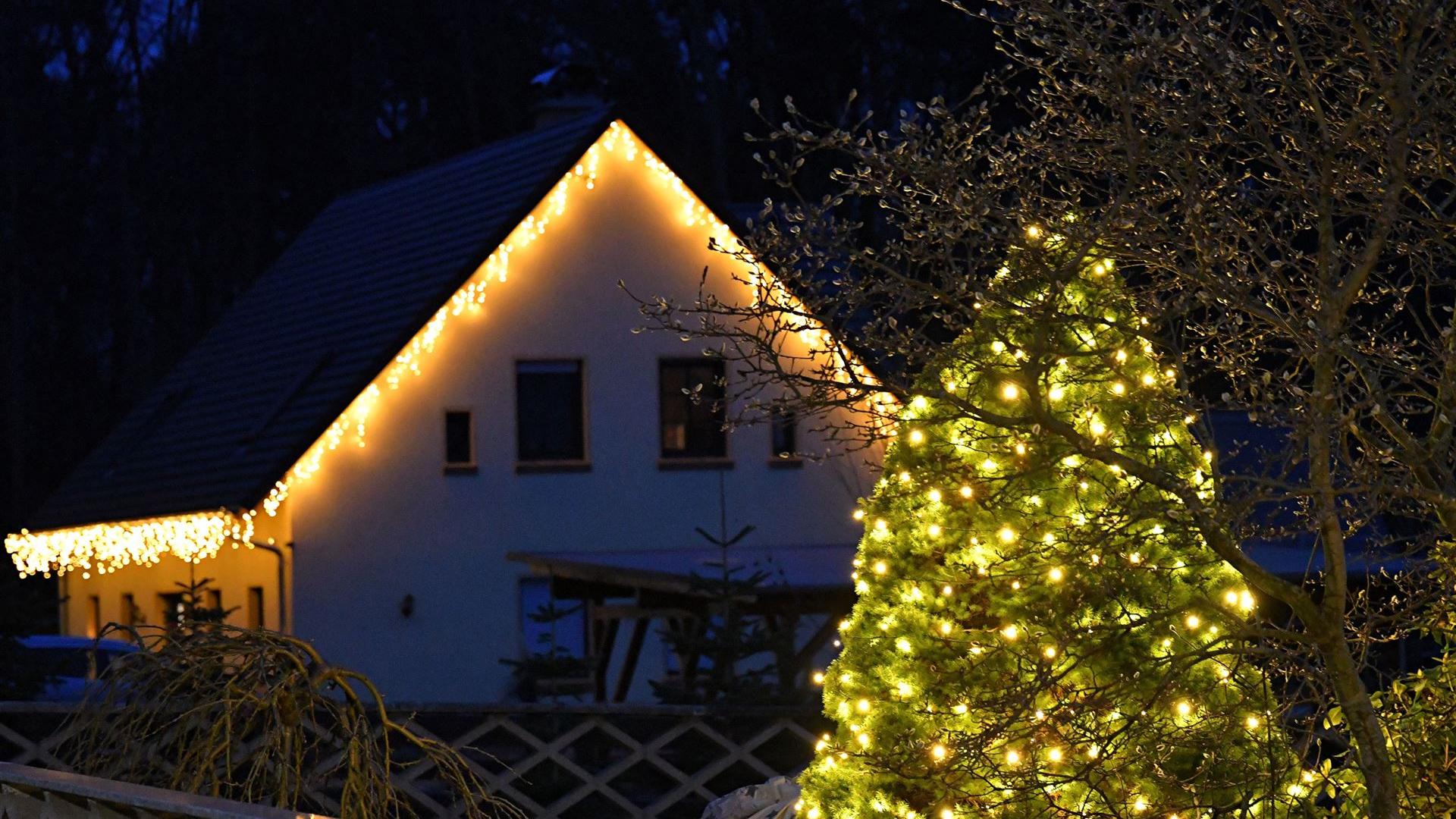 Weihnachtsbeleuchtung 2025 in Halbendorf