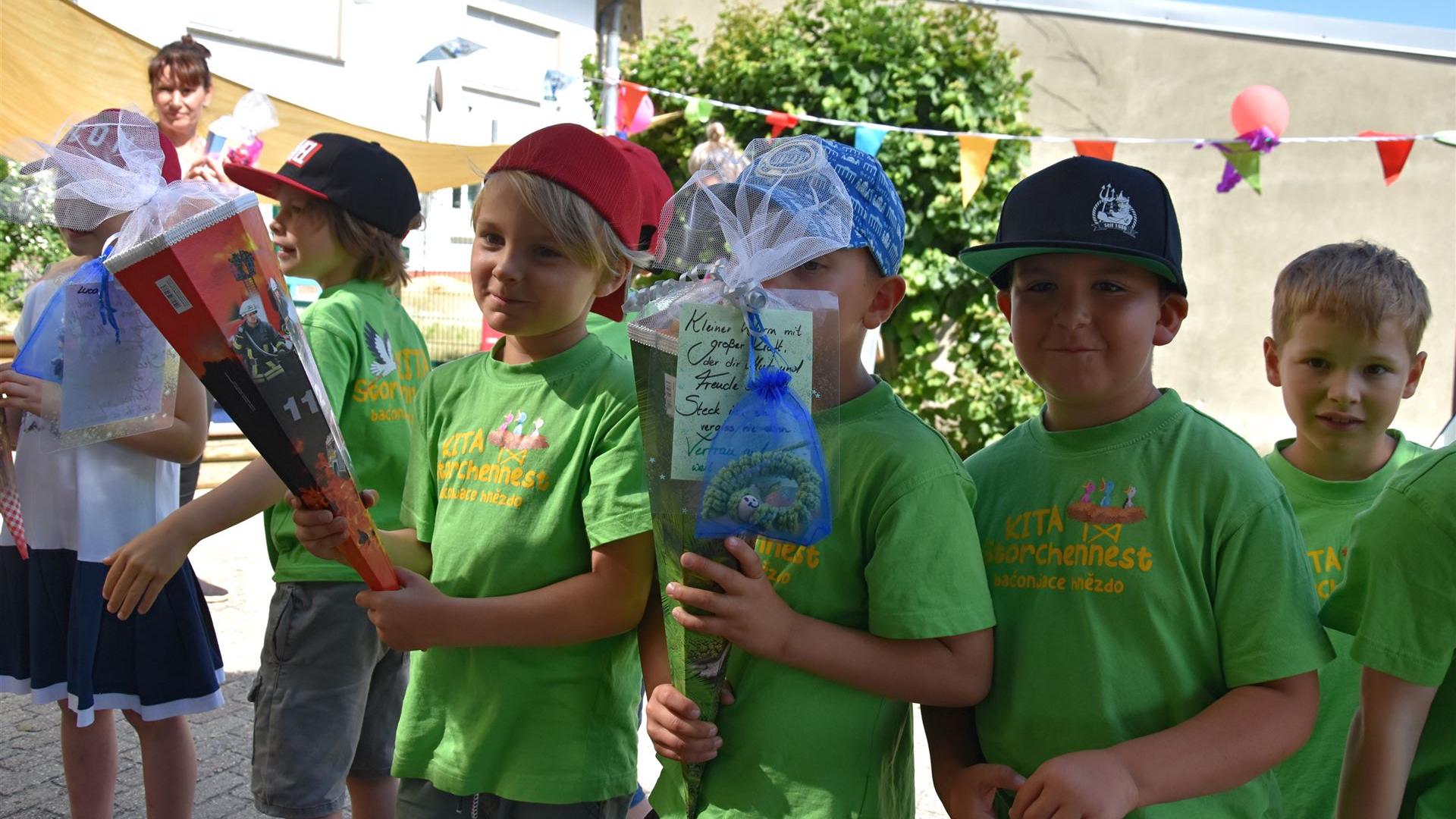 Empfang der Zuckertüten